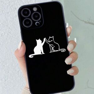 ⚠️Clearance iPhone 15 / 15 Pro / 15 Pro Max Black Cat Design Phone Case